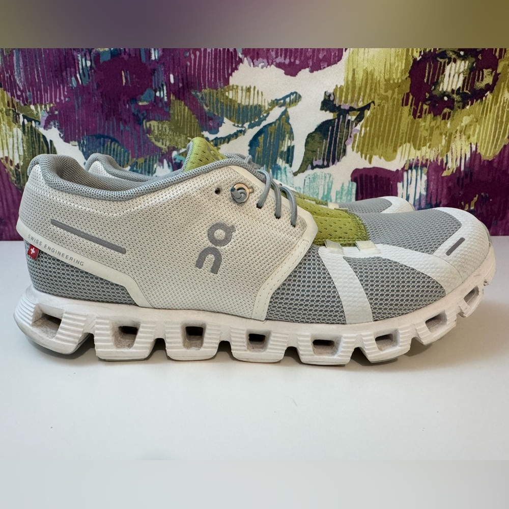 OnCloud Push 5- Glacier/Zest- size women’s 8